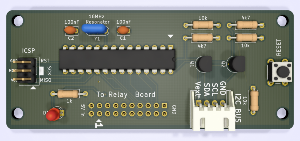 Controlling large amount of relays with only 2 GPIO pinsWillem's Website
